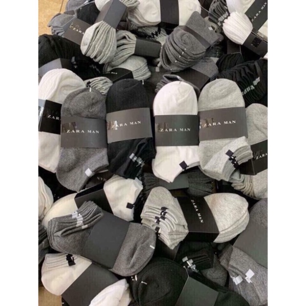 10 đôi tất nam Zara Men cổ ngắn.26A.ĐT.Lv!