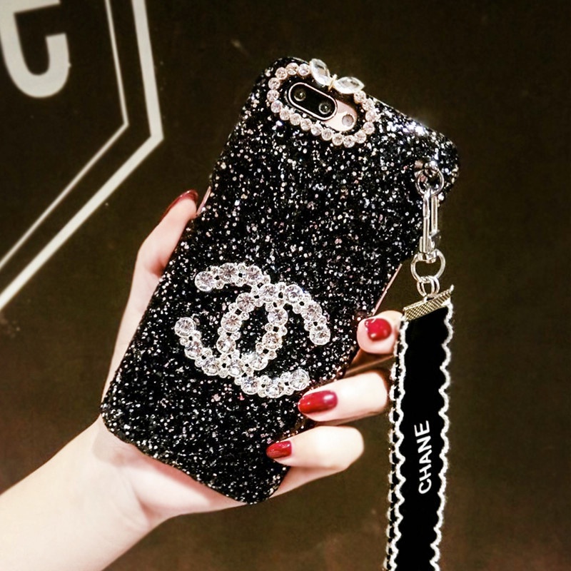 Ốp Điện Thoại Đính Kim Cương Giả Kèm Dây Đeo Cho iphone 15 14 13 12 11 pro max 7 8 6 6s plus x xs max xr 12