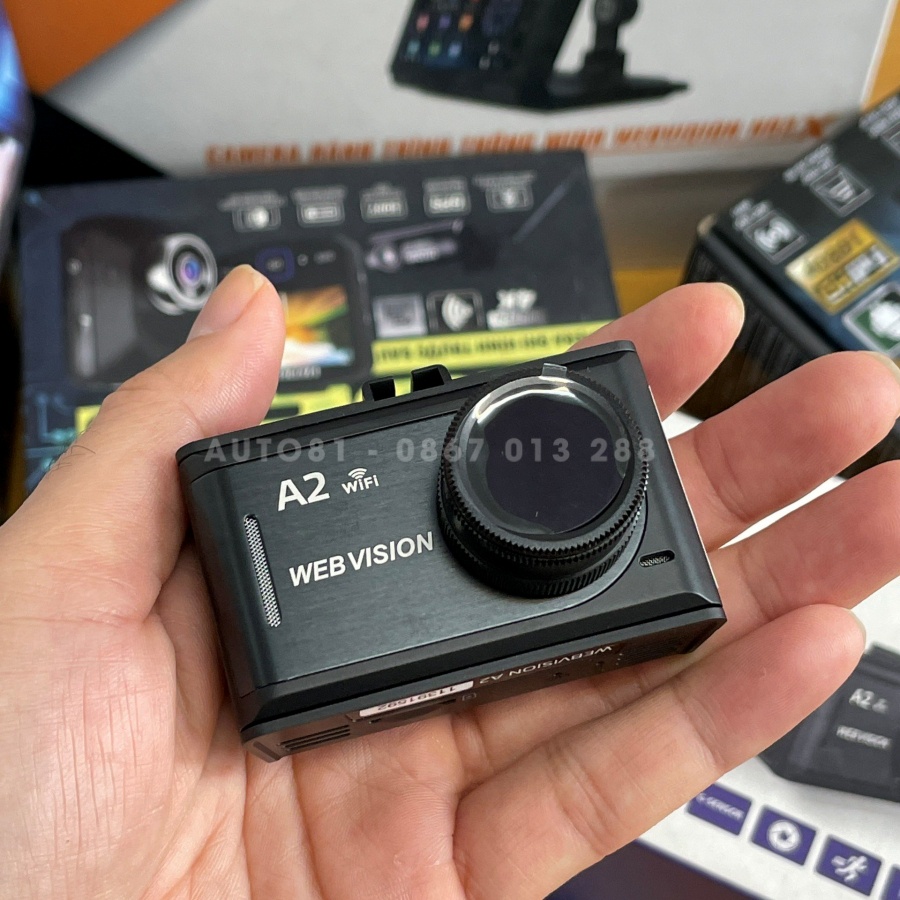 Camera hành trình Webvision A2, Kết nối Wifi, xem video trực tiếp( ẢNH THẬT) | BigBuy360 - bigbuy360.vn