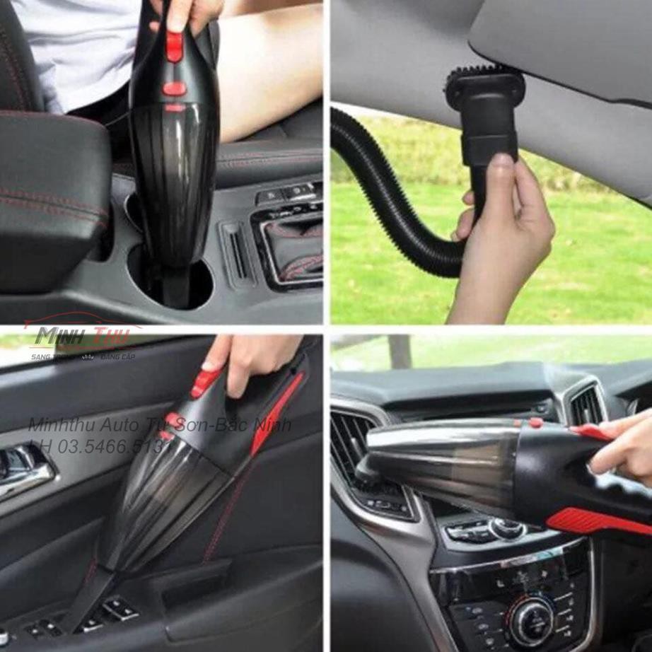 Máy hút bụi cầm tay có dây điện áp 12V cho ô tô - Vacuum có dây