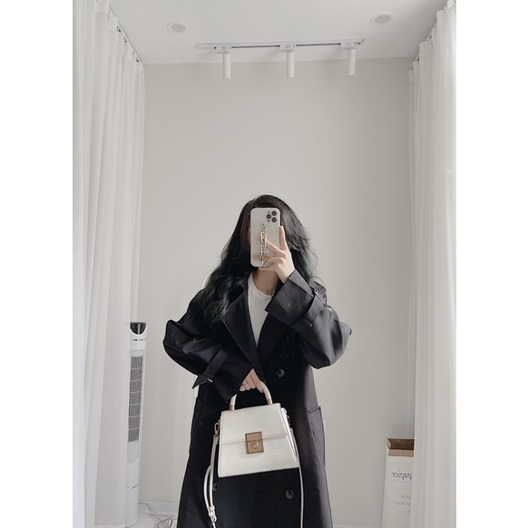 Măng tô dài chất đẹp dày dặn Samhyewear | BigBuy360 - bigbuy360.vn