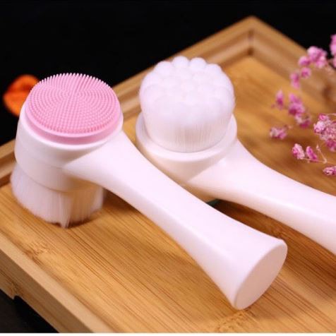 Cây Rửa Massage Mặt 2 Đầu Cầm Tay