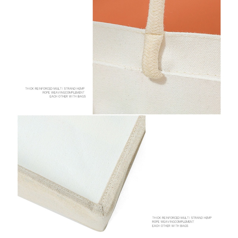 Túi Tote Bằng Sợi Đay Có Tay Cầm Tái Sử Dụng Được DIY