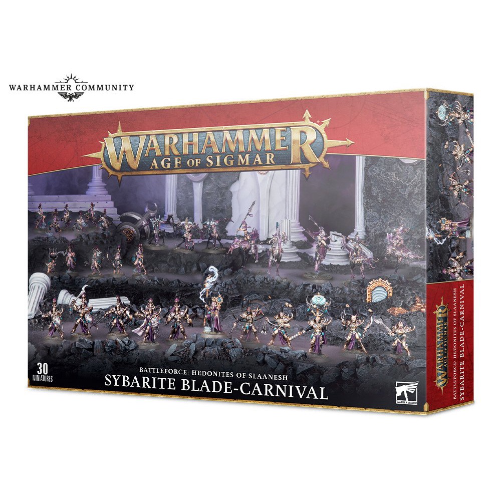 MÔ HÌNH WARHAMMER Battleforce: Hedonites of Slaanesh – Sybarite Blade-carnival