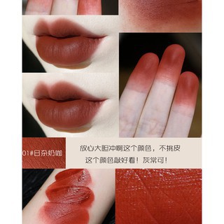 Set 3 Cây Son Kem Lì Herorange Fluffy Lip Glaze