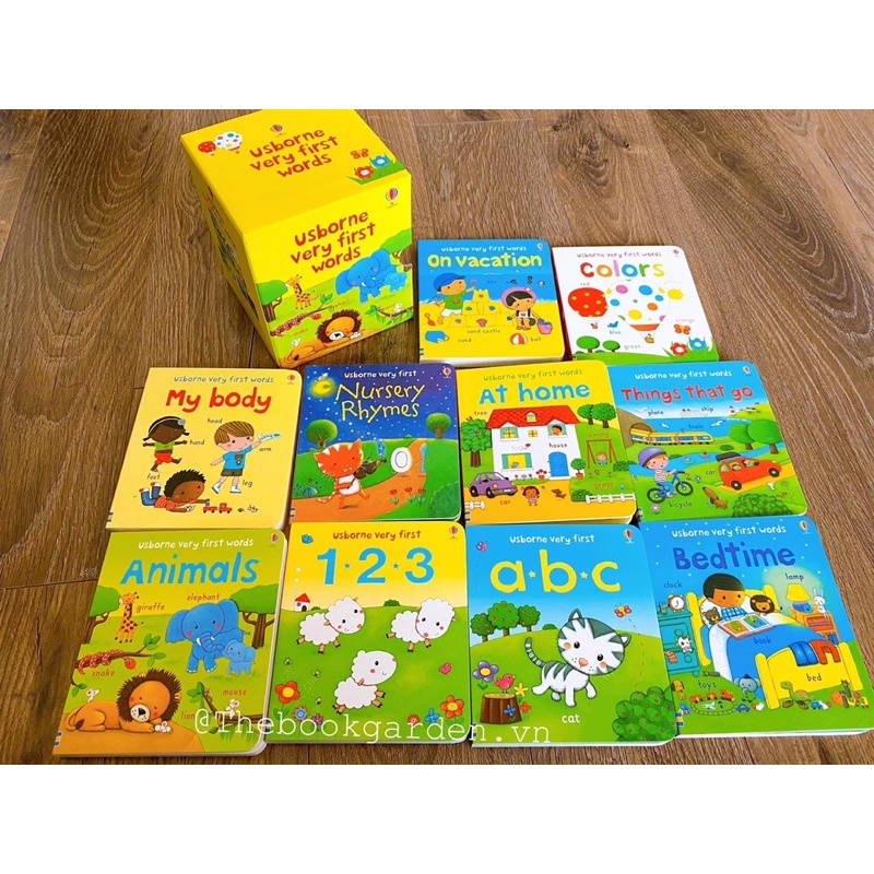 Bộ Quà Tặng Usborne Very First Words