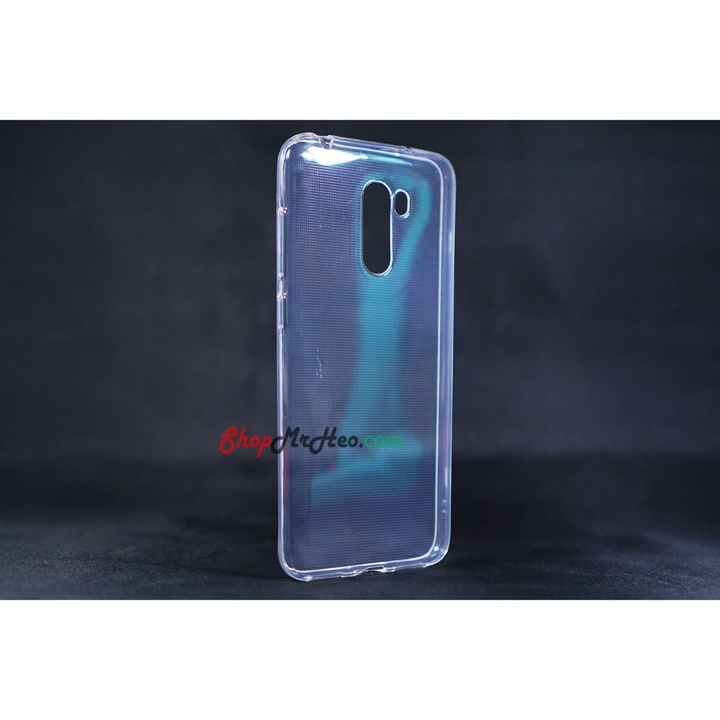 [Freeship toàn quốc từ 50k] Ốp dẻo trong Xiaomi Pocophone F1 Tặng kèm kính cường lực