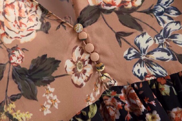 Váy MIDI cổ điển vô cùng sang Ảnh thật ở cuối