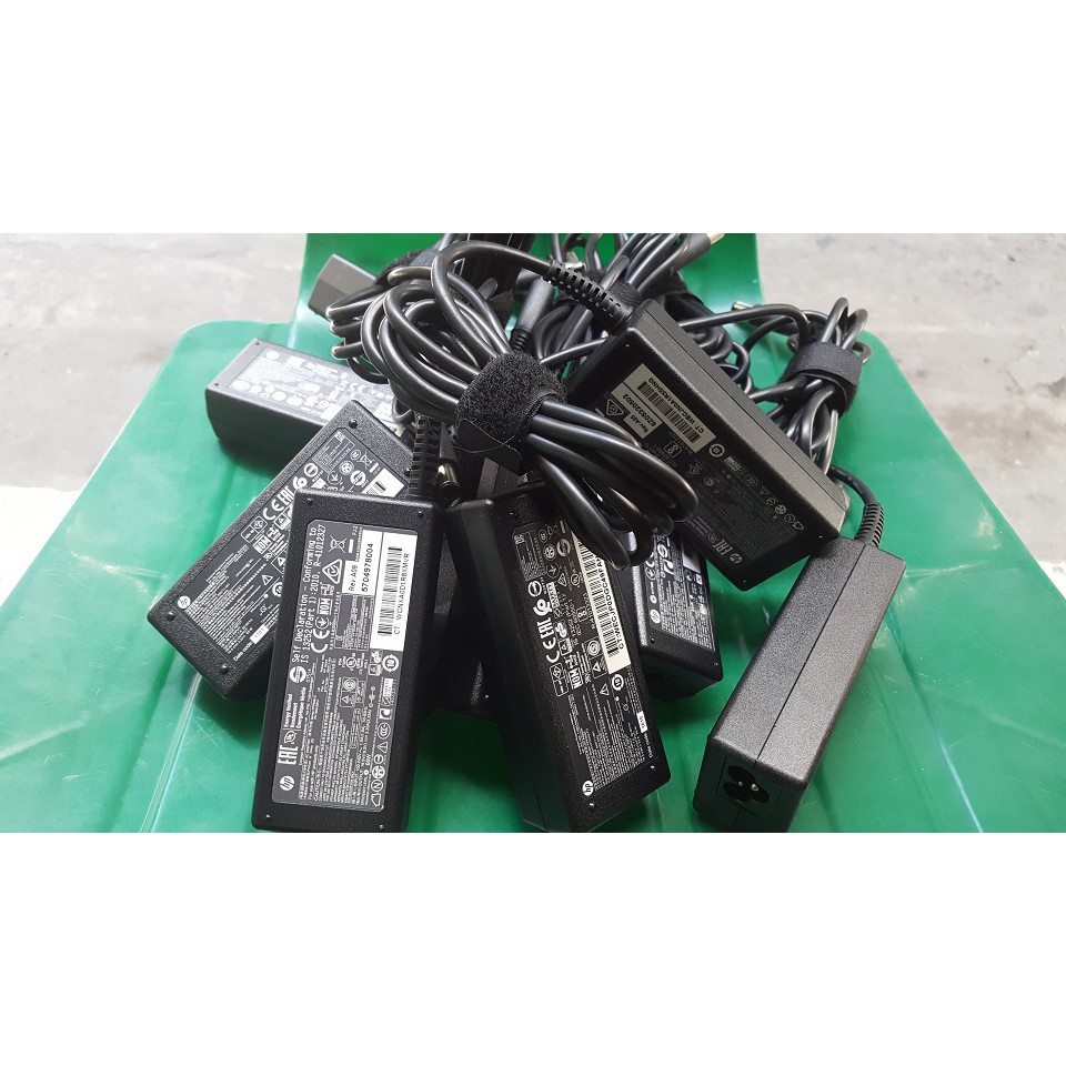 Sạc Laptop HP 65W 19V – 3.33A Đầu Tròn Kim Adapter laptop hp 65w