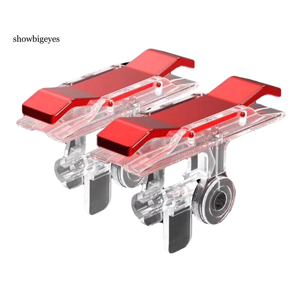 1 Cặp Nút Bấm L1 R1 Hỗ Trợ Chơi Game PUBG Cho Điện Thoại