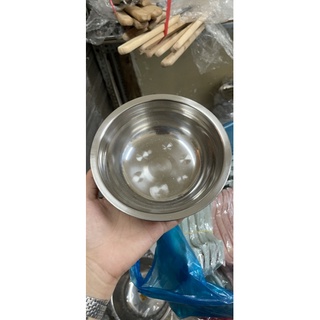 thau inox mỏng size 16cm