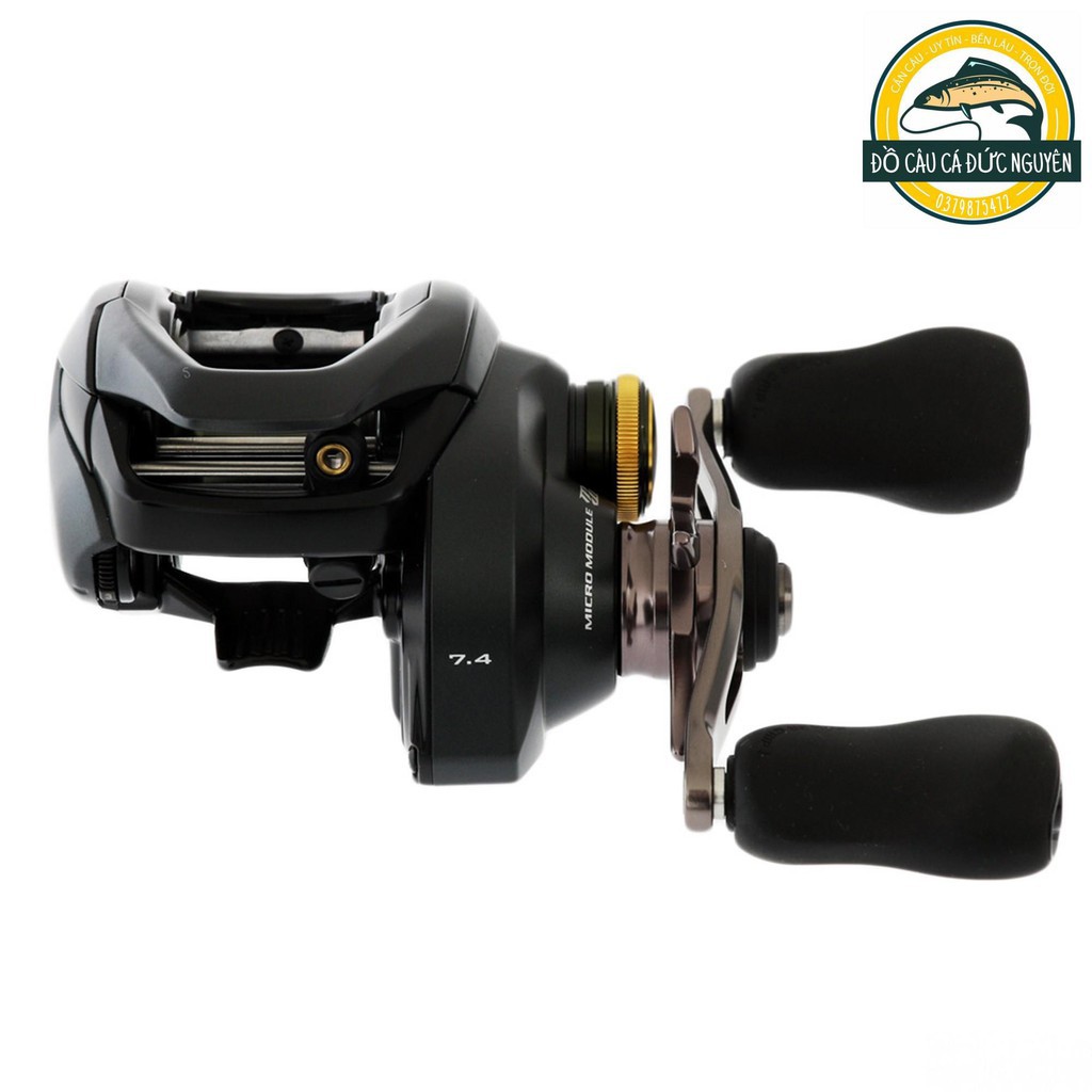 Máy câu cá nằm ngang chính hãng Shimano Baitcast Curado 201HG- ĐỒ CÂU ĐINH THẮNG