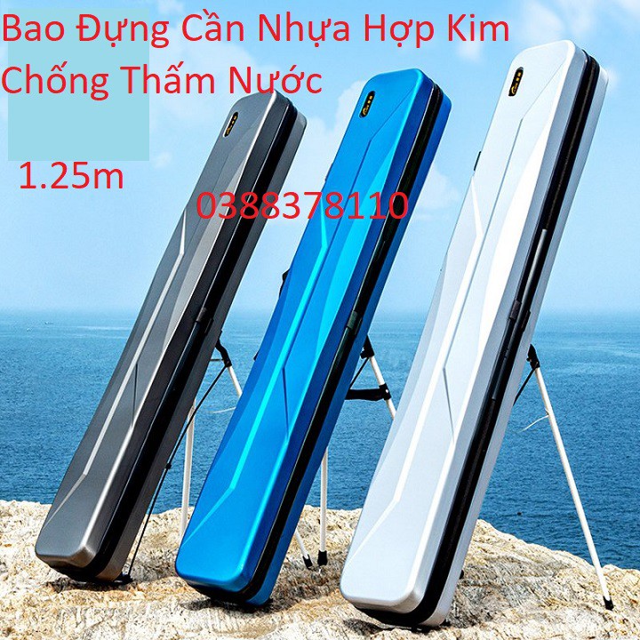 Bao Đựng Cần Câu Cá 1.25m Nhựa Hợp Kim Chống Thấm Nước Chuyện Dụng Câu Đơn, Câu Đài Cao Cấp