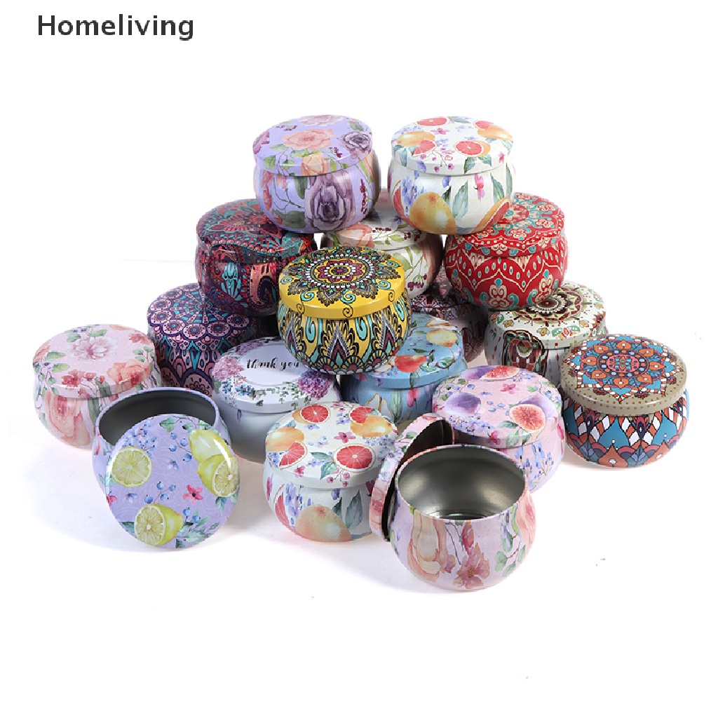 Hộp Thiếc Rỗng 4OZ Đựng Nến Tiện Dụng