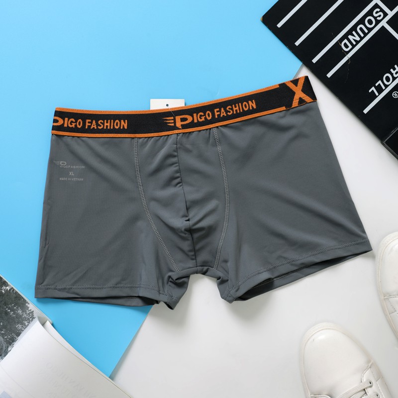 Quần boxer nam chất thun lạnh co giãn thoát nhiệt khử mùi cao cấp Pigofashion qlpg05