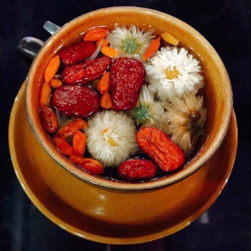 [ Now Ship] Trà Hoa Dưỡng Nhan Giải Nhiệt Cung Đình, Tặng Kèm Công Thức - TUYẾT NHUNG | Thế Giới Skin Care