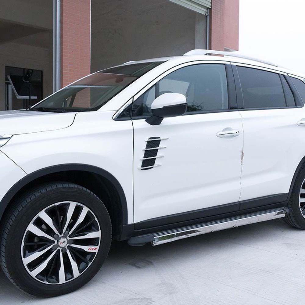 Miếng Dán Trang Trí Lỗ Thông Khí Xe Hơi Bằng Nhựa ABS Mạ Crom Thông Dụng