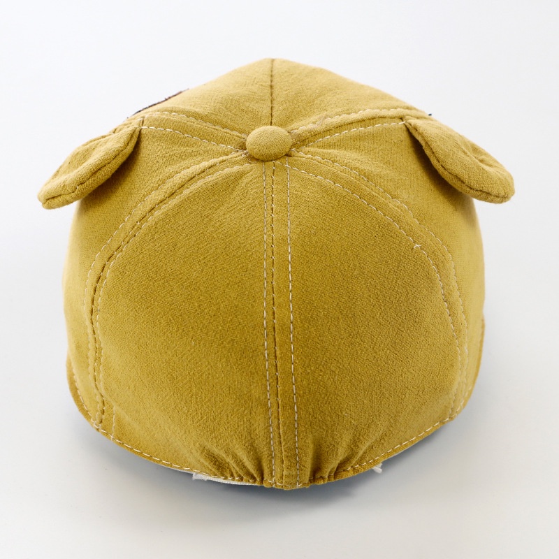 Mũ Lưỡi Trai Thêu Hình Gấu Hoạt Hình Đáng Yêu Cho Bé