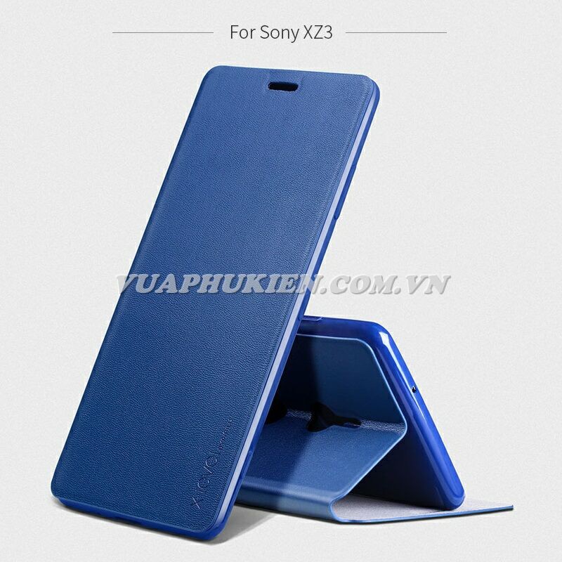 Bao da cho Sony Xperia XZ4, XZ3, XZ2, XZ1, XZs, XZ, L1, L2, 1 hãng FIBCOLOR PIPILU X-Level HongKong lưng Silicone