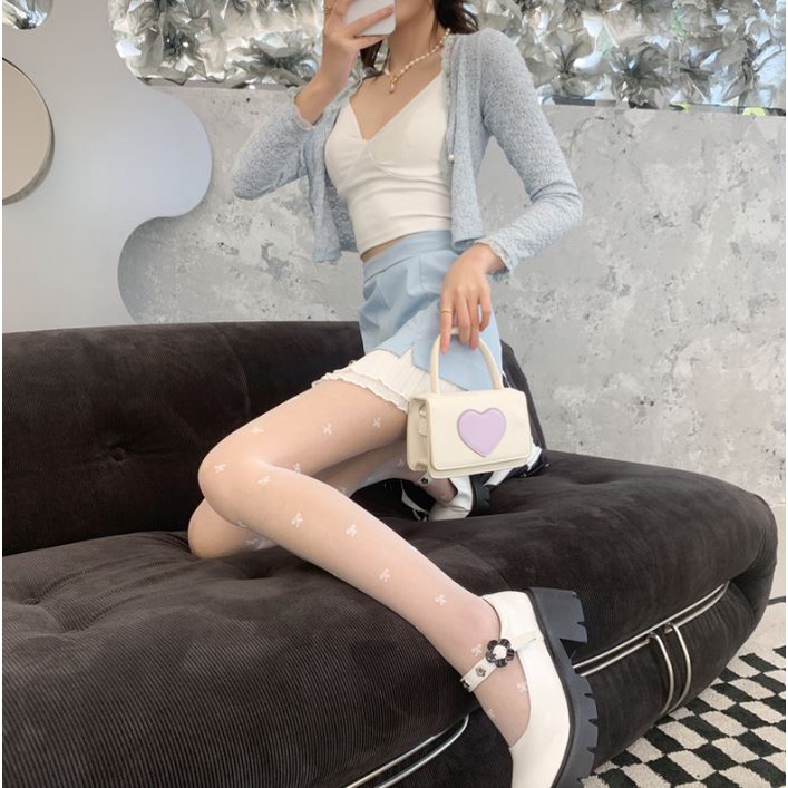 Quần Tất Nữ Mix Nơ Như Ảnh Siêu Đẹp