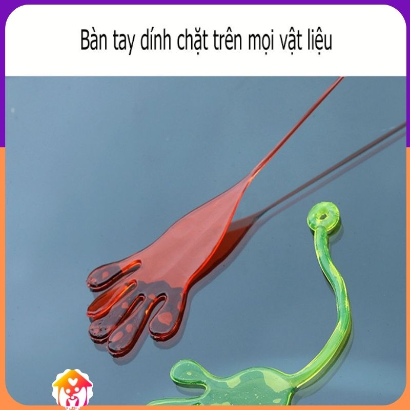 Đồ chơi trẻ em Bàn tay ném dính trên mọi bề mặt vui nhộn độc đáo cho bé