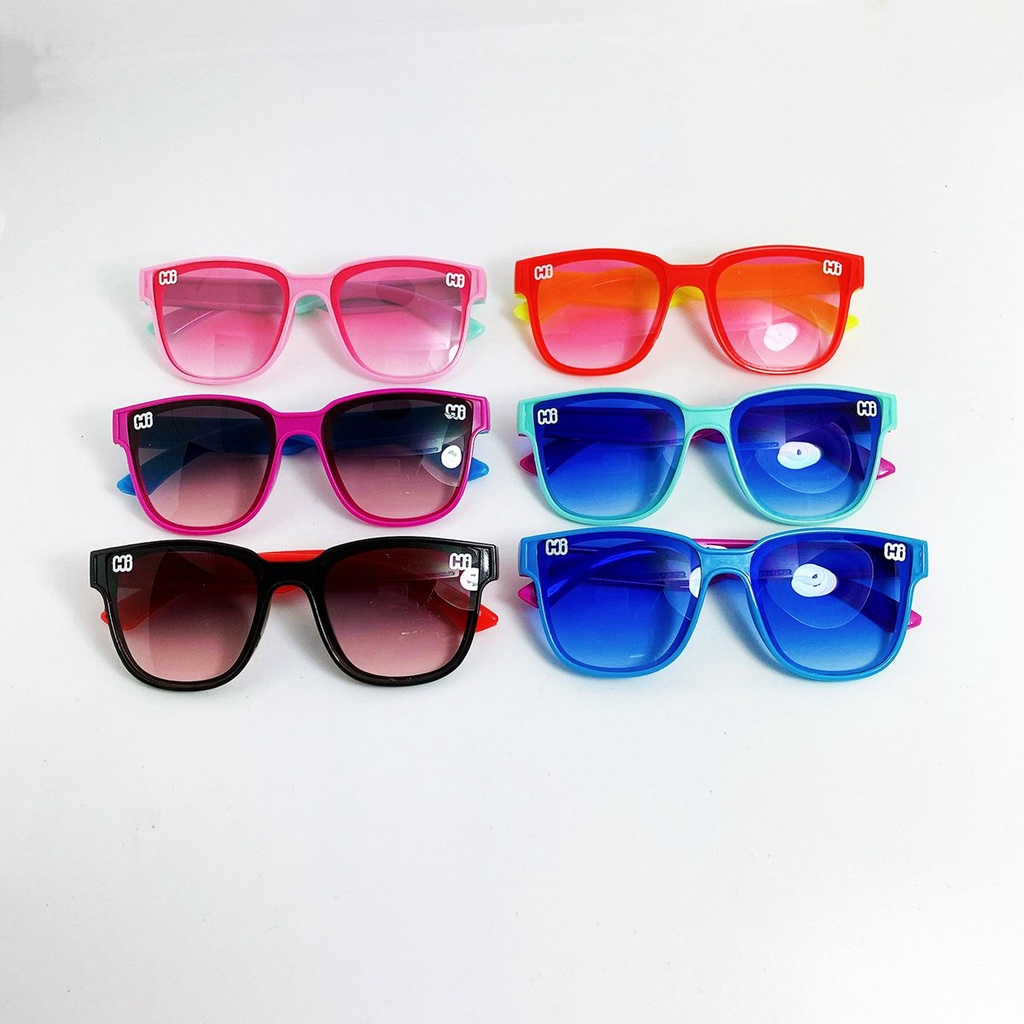 Kính mát trẻ em form vuông Jun Jun dành cho bé trai và bé gái từ 1 tới 5 tuổi JJ202206