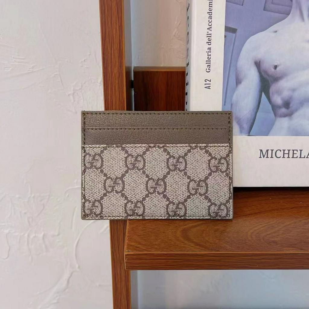 Spot.european Ví Đựng Thẻ Tín Dụng g.Leather Siêu Mỏng Cho Nam Và Nữ