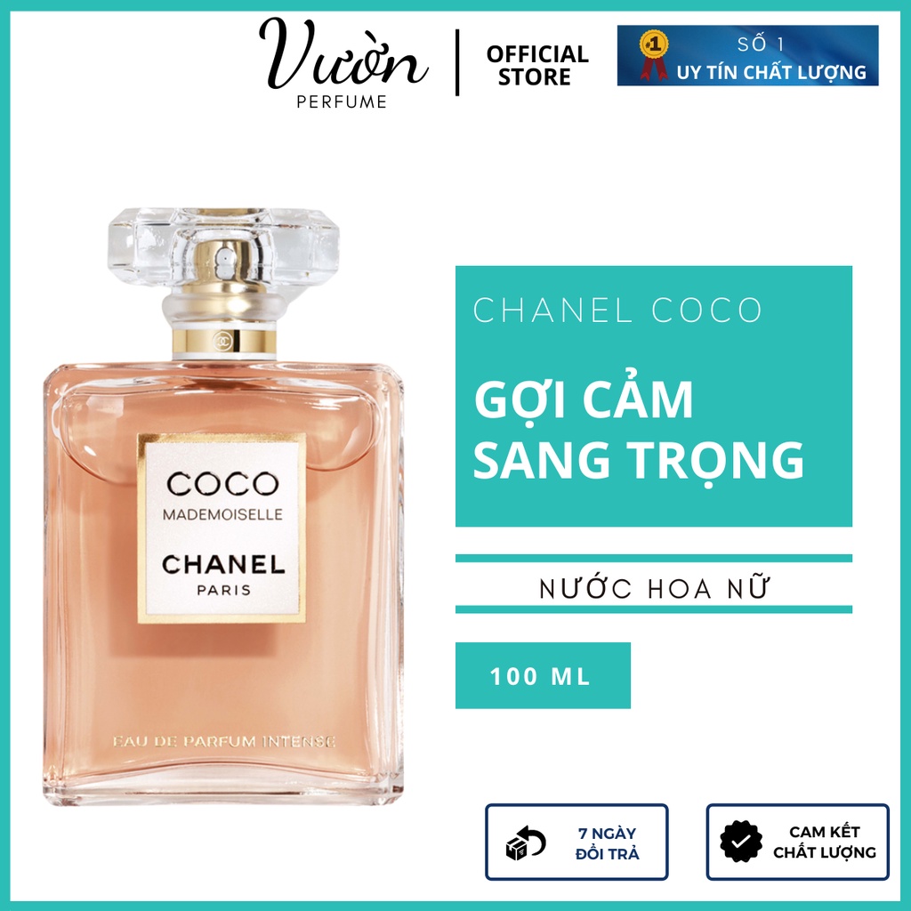Nước Hoa Nữ Coco Mademoiselle 100ml - Dầu thơm lưu hương lâu dài quyến rũ sang trọng quý phái dành cho Phái Đẹp..