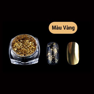 Trang trí móng tay tráng vàng bạc, vảy foil trang trí nghệ thuật nail - Carton Nail