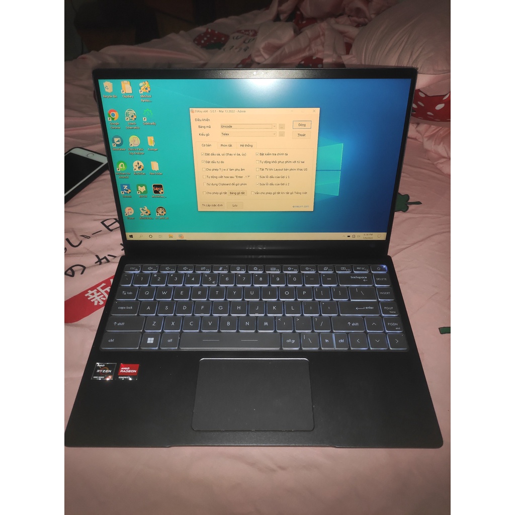 Laptop MSI Modern 14 B5M 204VN R5 5500U 8GB 512GB PCIE 14 0 FHD 