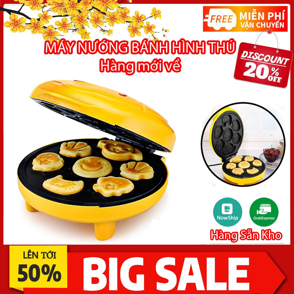 Máy nướng bánh hình thú Magic bulit [BẢO HÀNH 12 THÁNG]