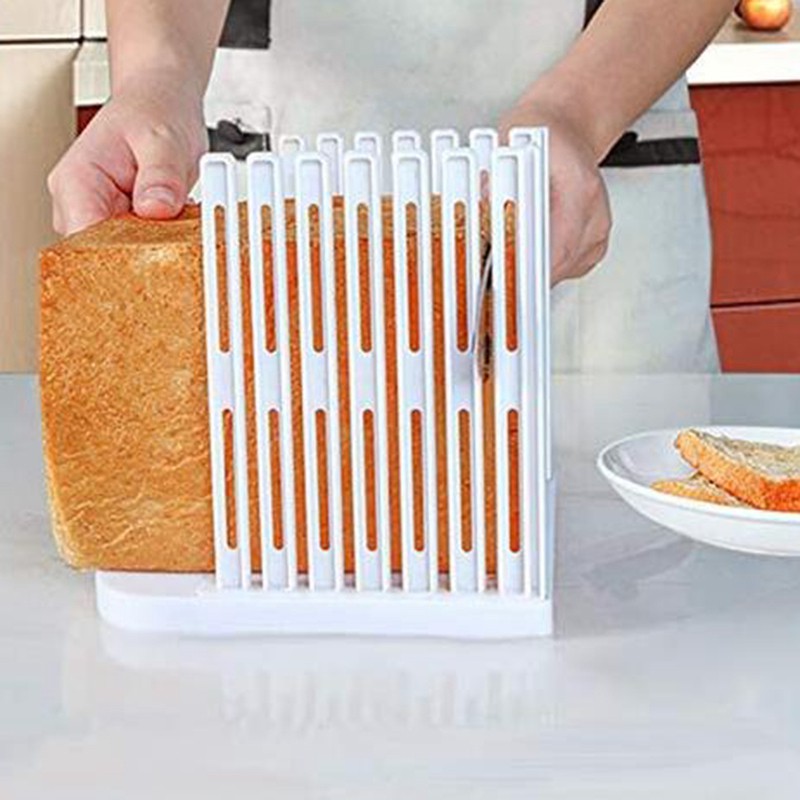 Bread Slicer Sandwich Toast Slicing Machine Folding