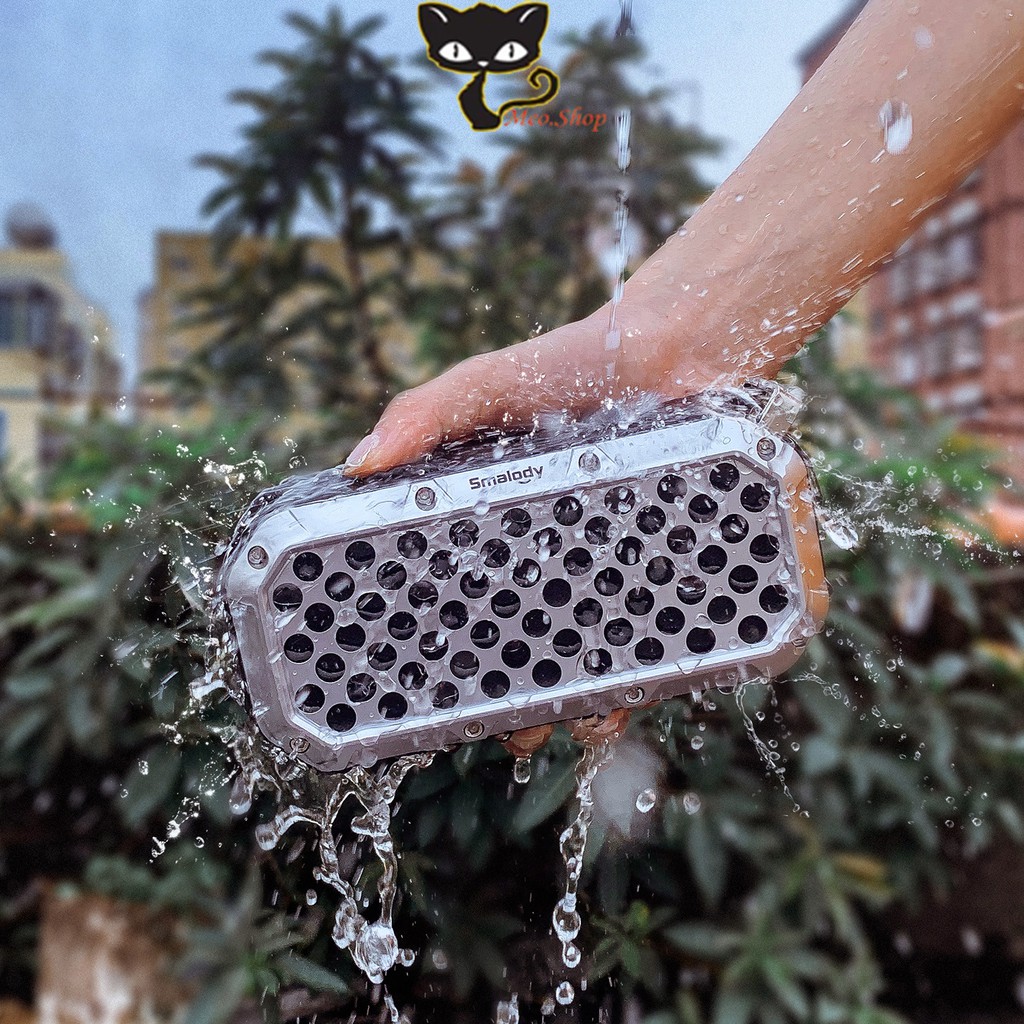 Loa Bluetooth IPX6 chống nước hút chân không, Âm thanh bass siêu hay, Công nghệ chống nước, chống va đập