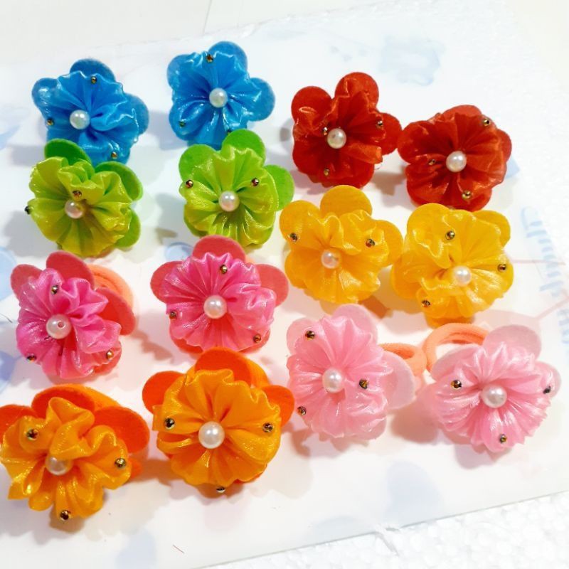 Cột tóc hoa cho bé (được chọn màu)
