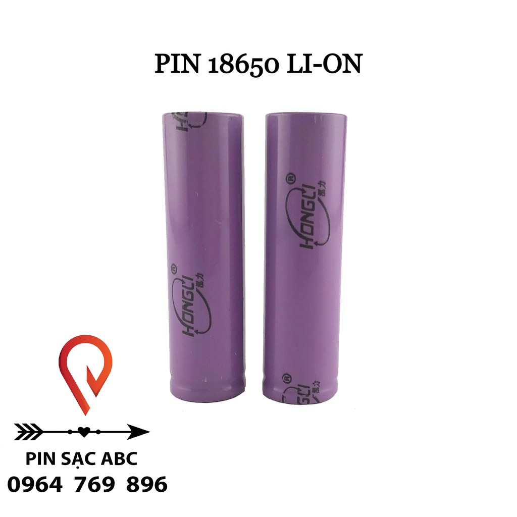 Cell pin 18650 1200mAh xả số lượng lớn màu tím (ko in dung lượng)