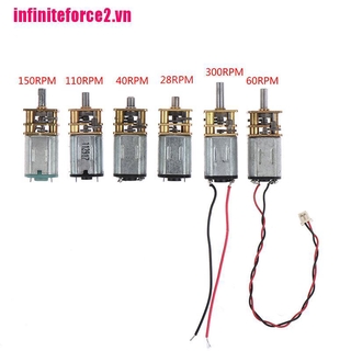 Động Cơ Micro Giảm Tốc Độ N20 Bằng Kim Loại Thiết Kế Tiện Dụng