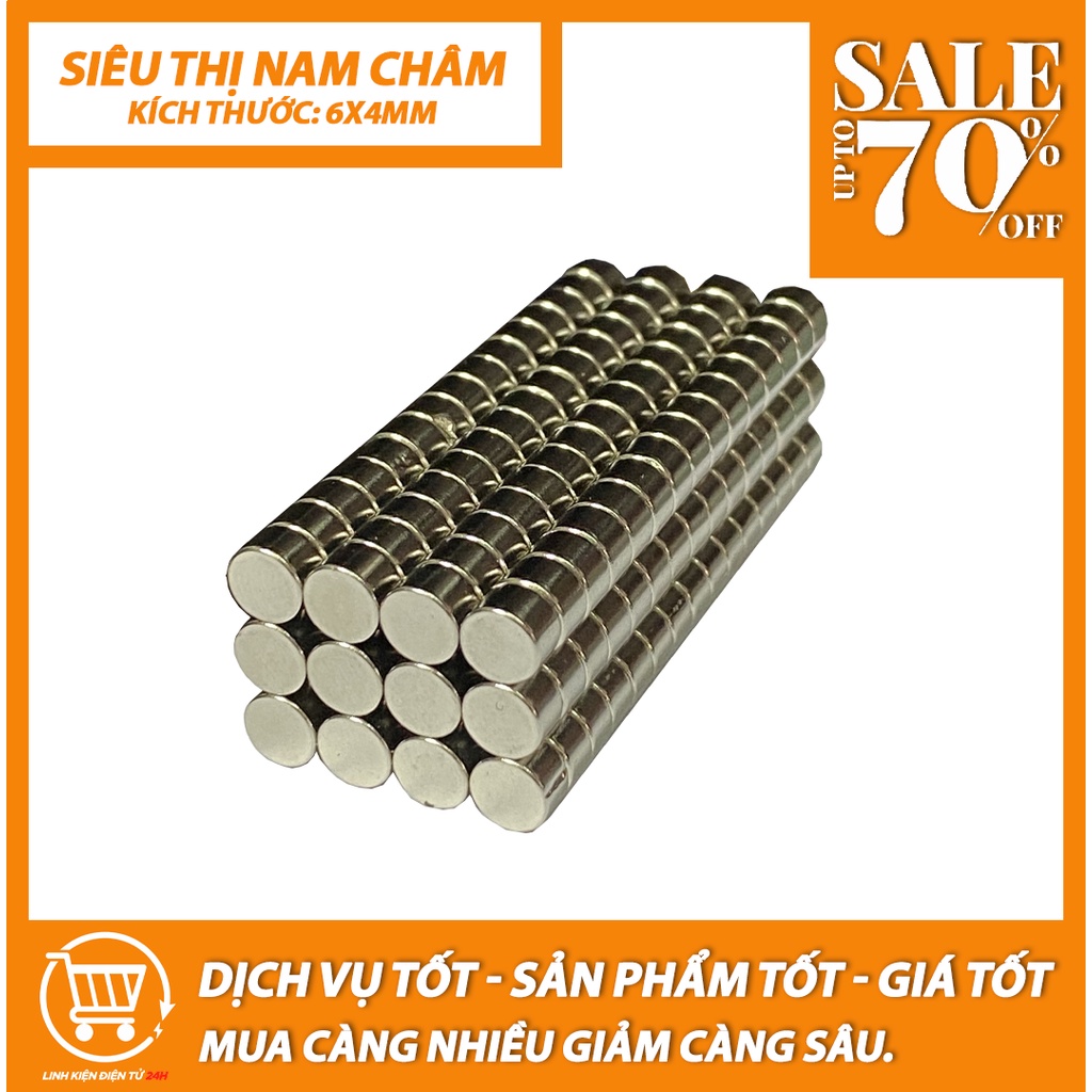 Nam Châm 6x3,6x4,6x8,..