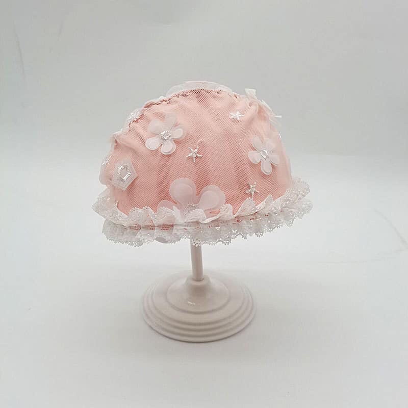 Mũ che thóp cho bé gái MU72