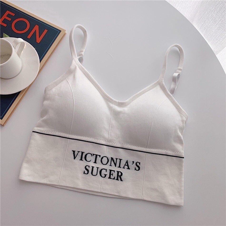 Áo Bra Croptop Sugarr Dáng U Cá Tính