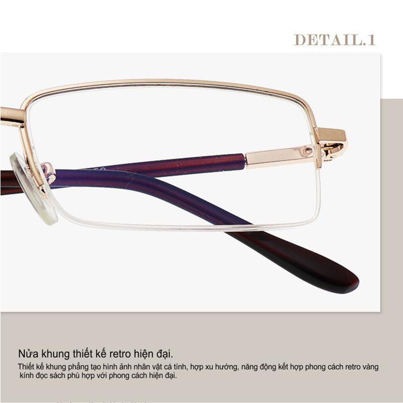 Kính viễn, lão nam, nữ metal độ nét cao SK219