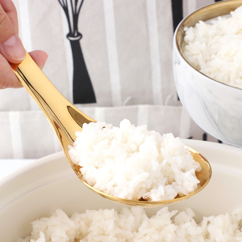 Vá Múc Canh Bằng Thép Không Gỉ 304 Phong Cách Hàn Quốc