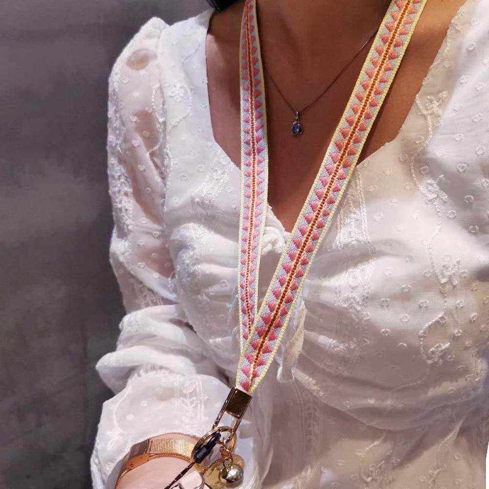 Dây Đeo Cổ Gắn Điện Thoại / Thẻ ID Phong Cách Vintage