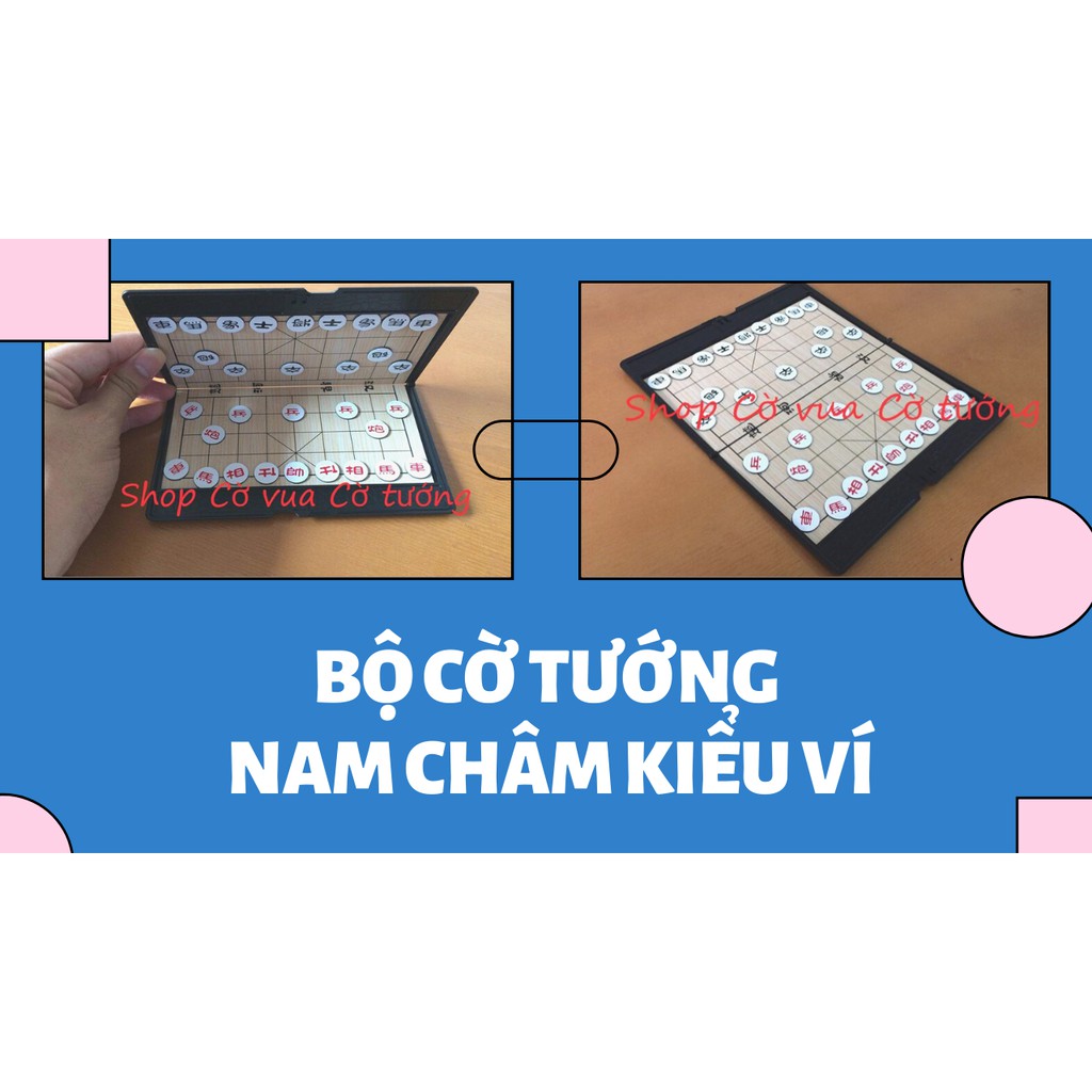 BỘ CỜ TƯỚNG BỎ TÚI MINI NAM CHÂM