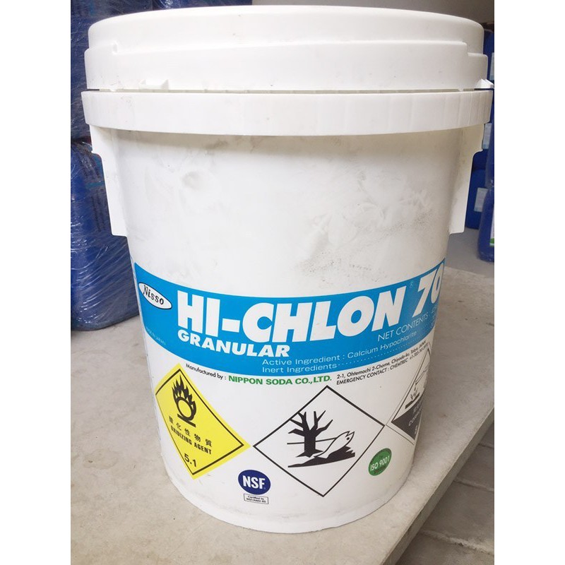 Bột khử khuẩn Clorin Nippon 70% – Nhật Bản