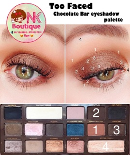 Phấn Mắt Too Faced Chocolate Bar Eyeshadow Palette
