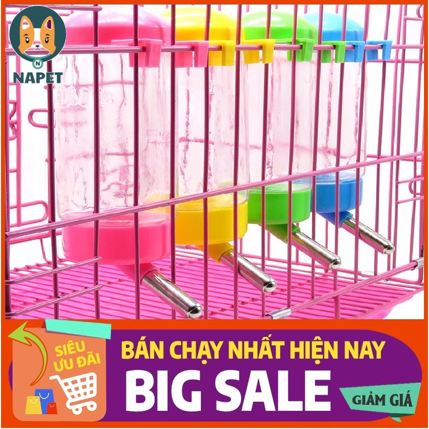 Bình nước gắn chuồng cho chó mèo 350 ml , khiến việc bơm và lấy nước để chăm sóc thú cưng dễ dàng hơn