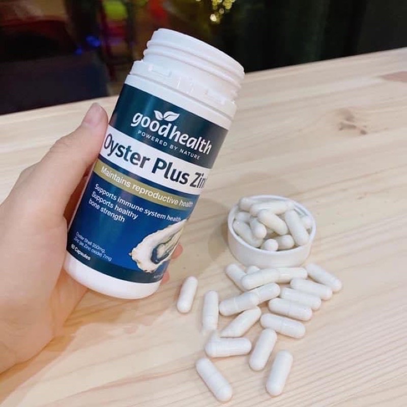 [Che tên]Tinh chất hào biển Úc Oyster Plus Zinc tăng cường sinh lực đàn ông
