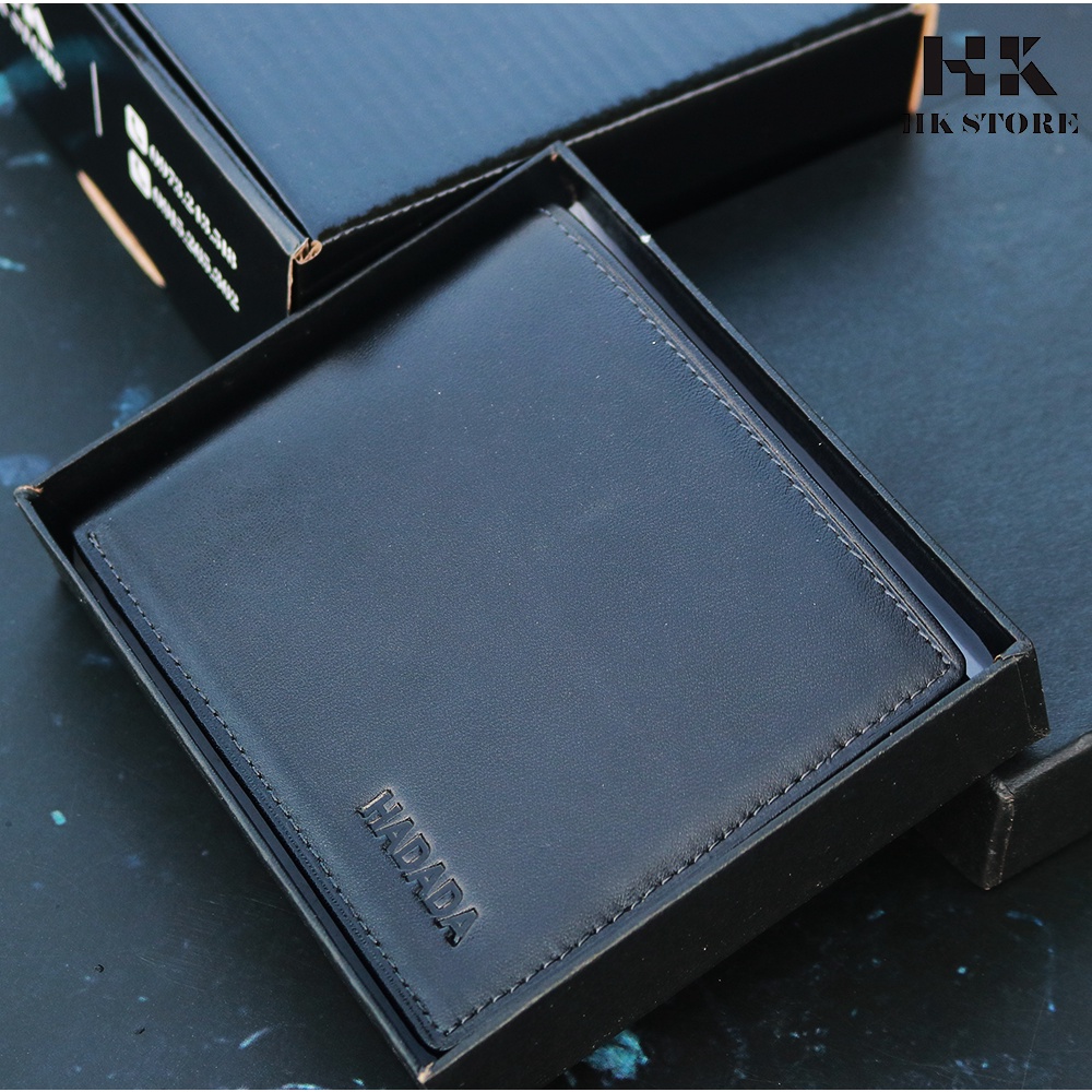 Ví nam - bóp nam da bò thật 100% 💝 HK STORE 💝 da bò cao cấp phù hợp mọi lứa tuổi nhiều ngăn vô cùng tiện lợi.