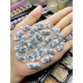 hoa bột nail gắn móng