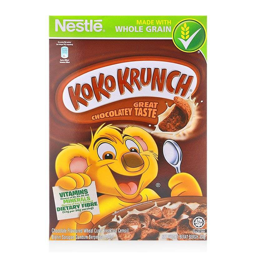 Ngũ Cốc Ăn Sáng Koko Krunch Duo Nestlé Hộp 330G LL2.11